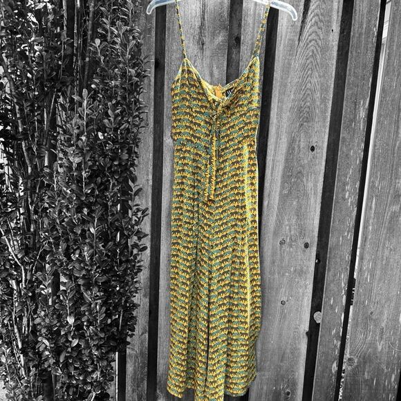 HANEY Animal Print Bea Jumpsuit Size 2 - Picture 6 of 11